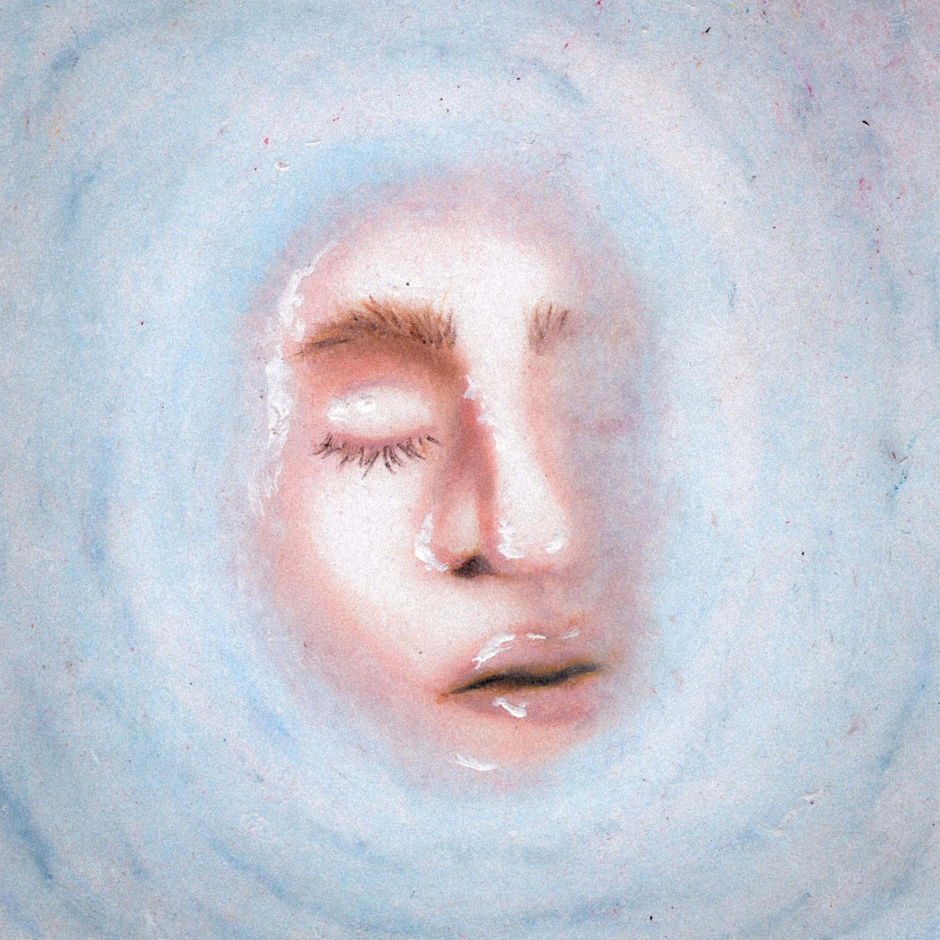a face submerged  in water. 329/365 of the 000/365 collection by charming cavatica